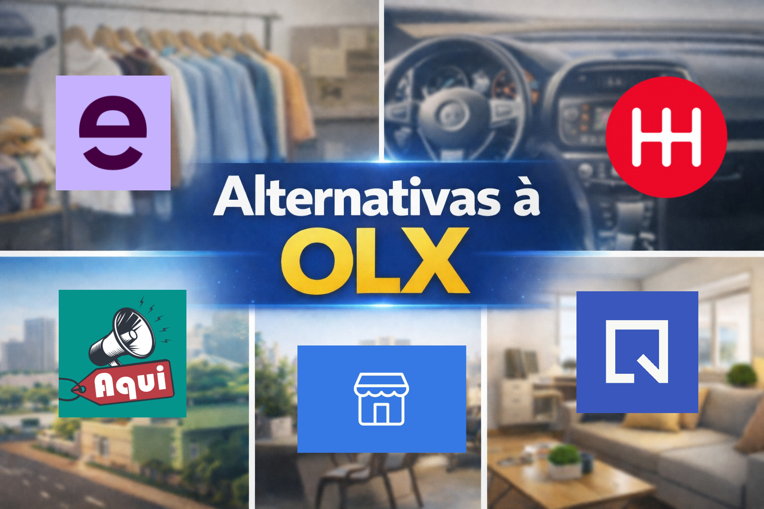 Alternativas à OLX: plataformas para comprar e vender online como marketplaces, imóveis e veículos